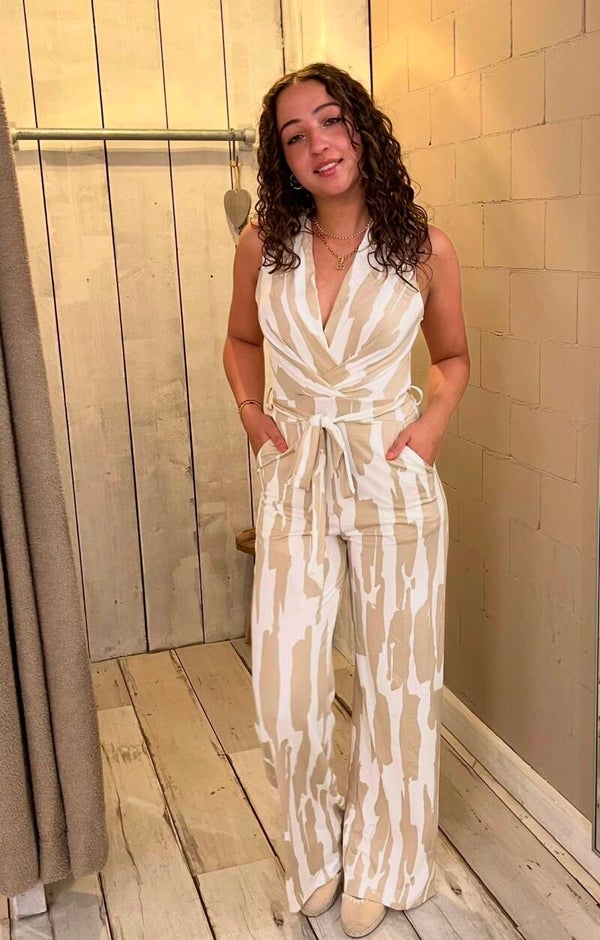 Jumpsuit Caley mouwloos