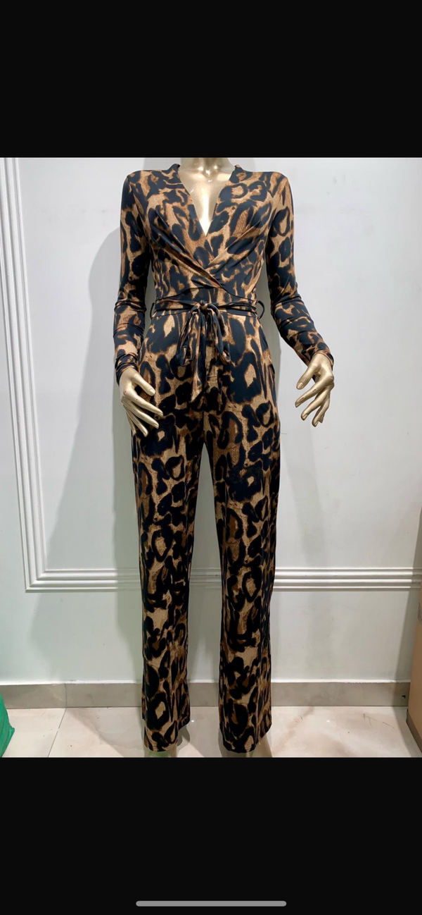 Jumpsuit By Swan Panter lange mouw