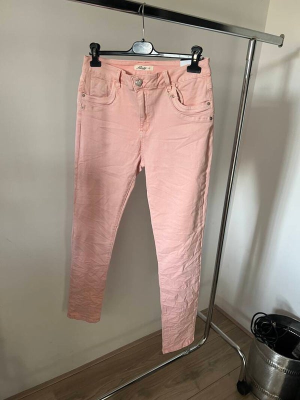 Jewelly jeans roze rits