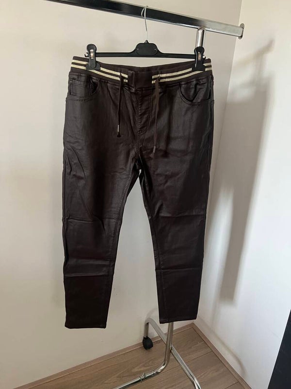 Zac en Zoë broek wax Bruin