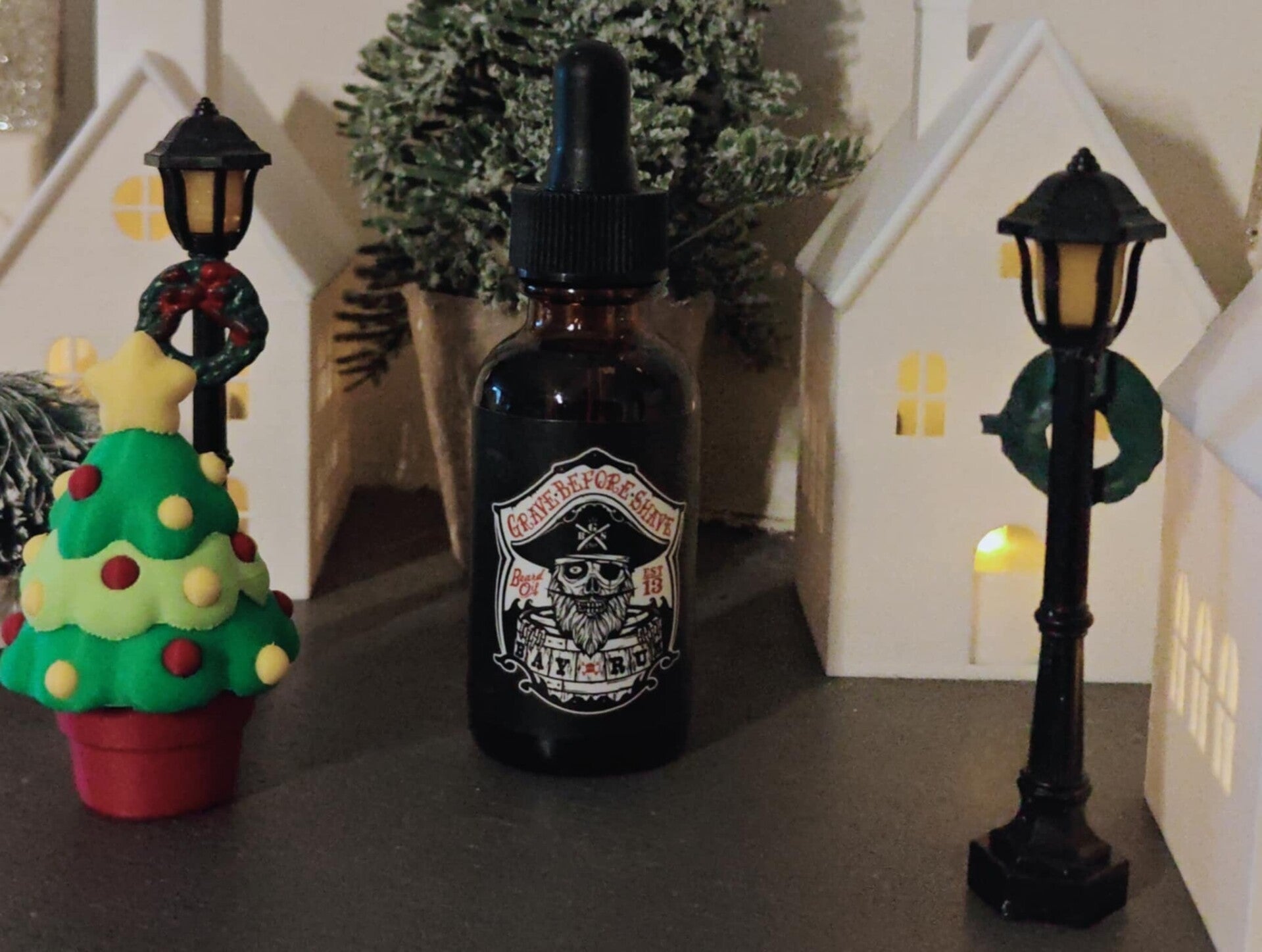 Grave Before Shave Beard Oil - Bayrum  30ML