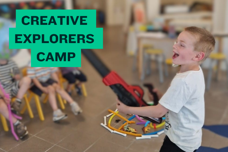 creative explorers camp in The Hague