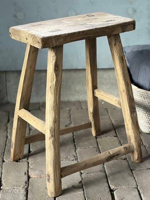 Houten krukje....