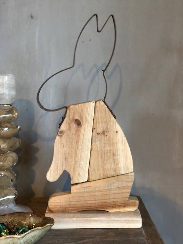 Haas hout met ijzeren oren