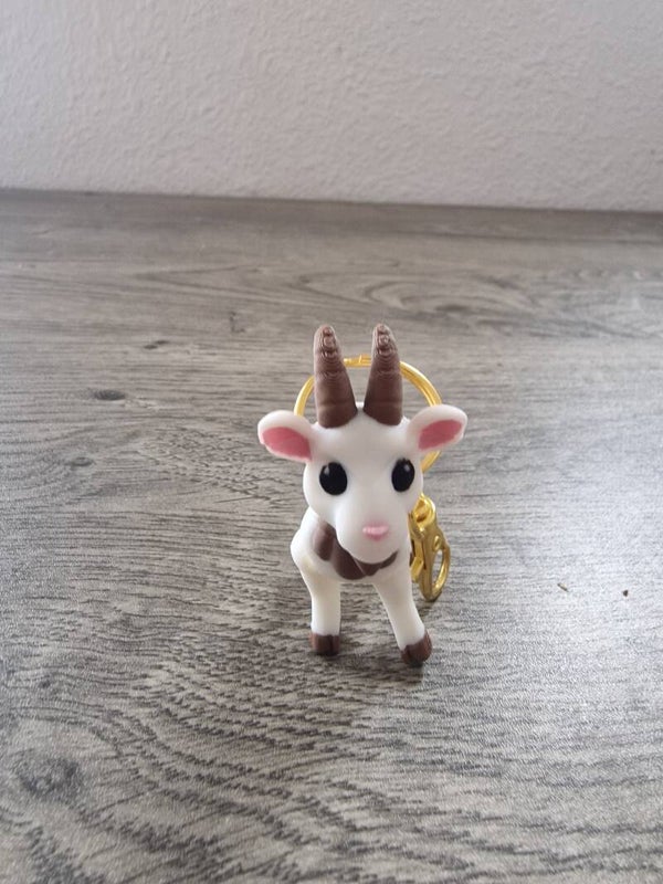🐐 Porte-clés Chèvre articulée