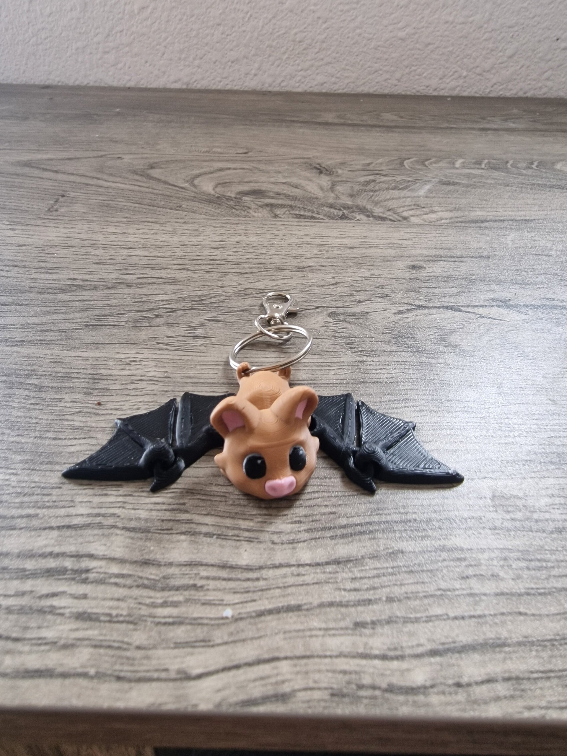 🦇 Porte-clés Chauve-souris articulée