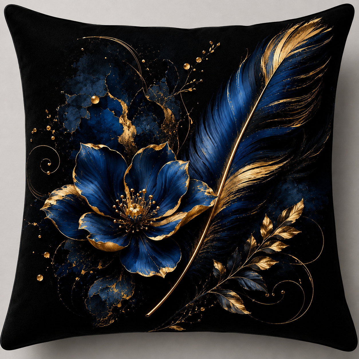 💙✨ Naam: Royal Blue Feather