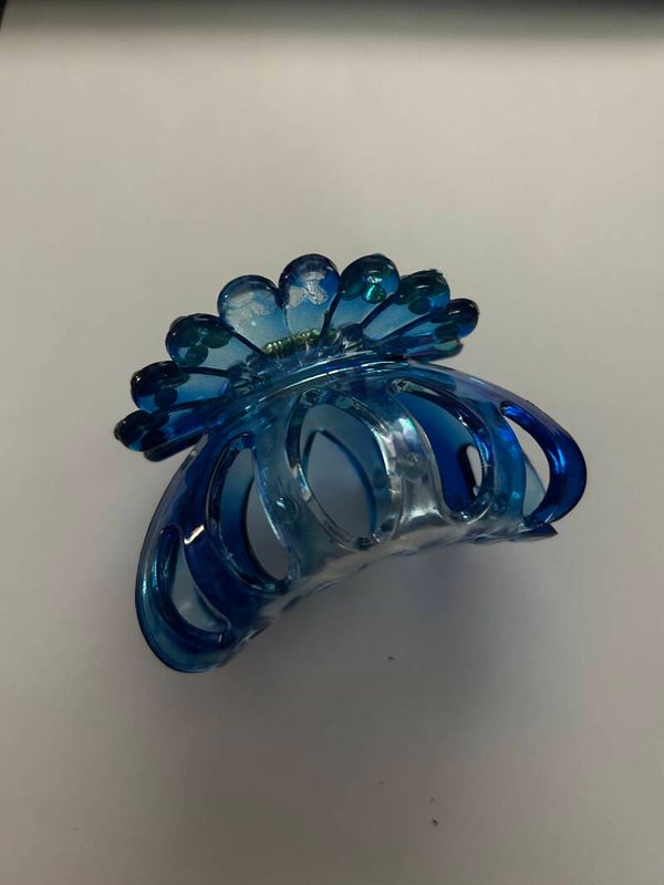 Haarclip blauw