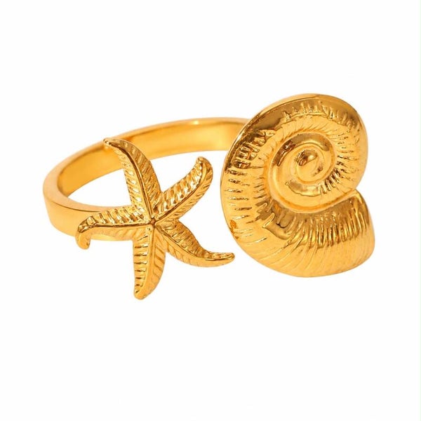 Ring seastar shell
