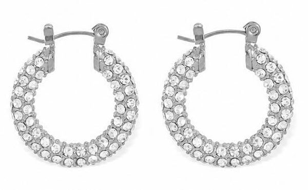 Hoops sparkling diamond zilver