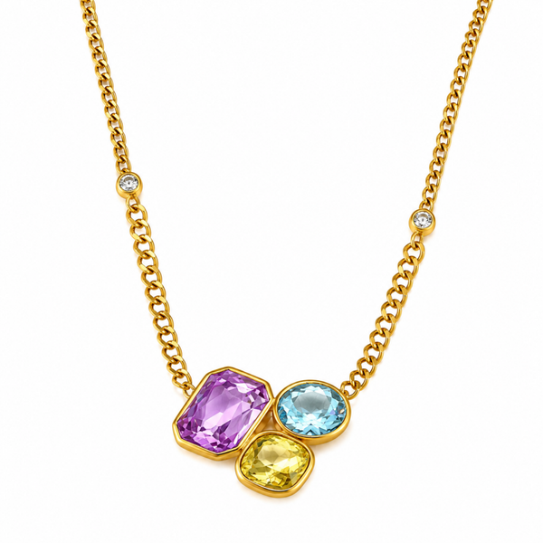 Ketting Multicolor Stones
