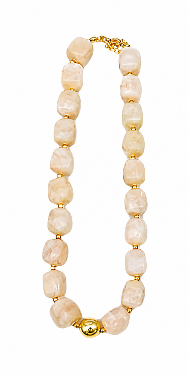 Ketting Tori beige