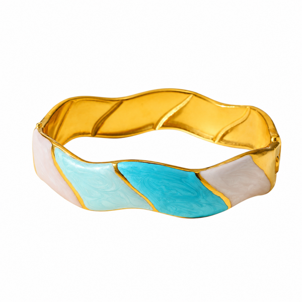 Bangle colorful wavy