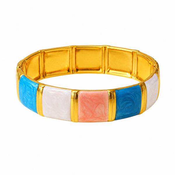 Bangle colorful stripes
