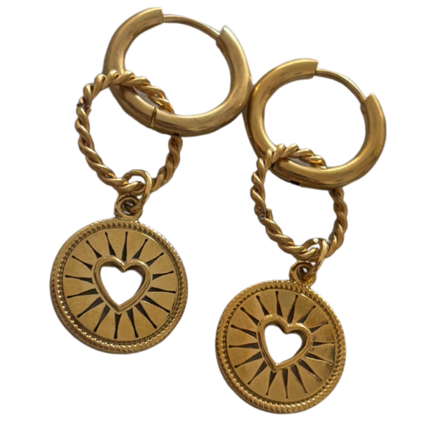 Oorbellen roundhearts