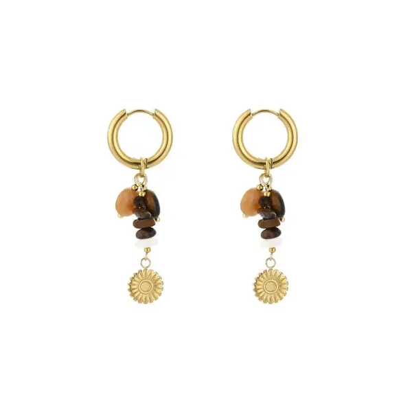 Oorbellen hanging flower