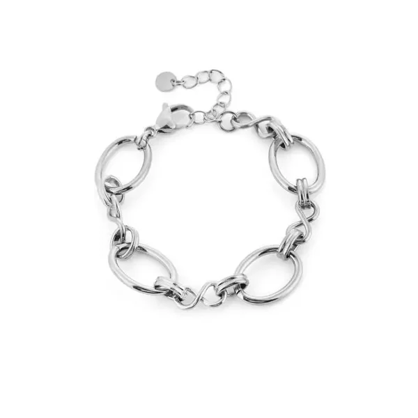Armband cirkel zilver