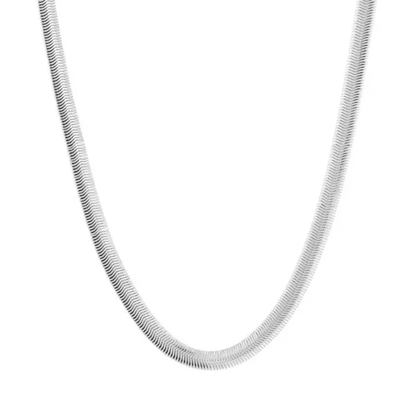 Ketting snake zilver