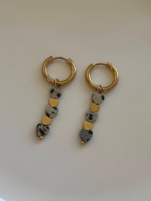Oorbellen heartstones