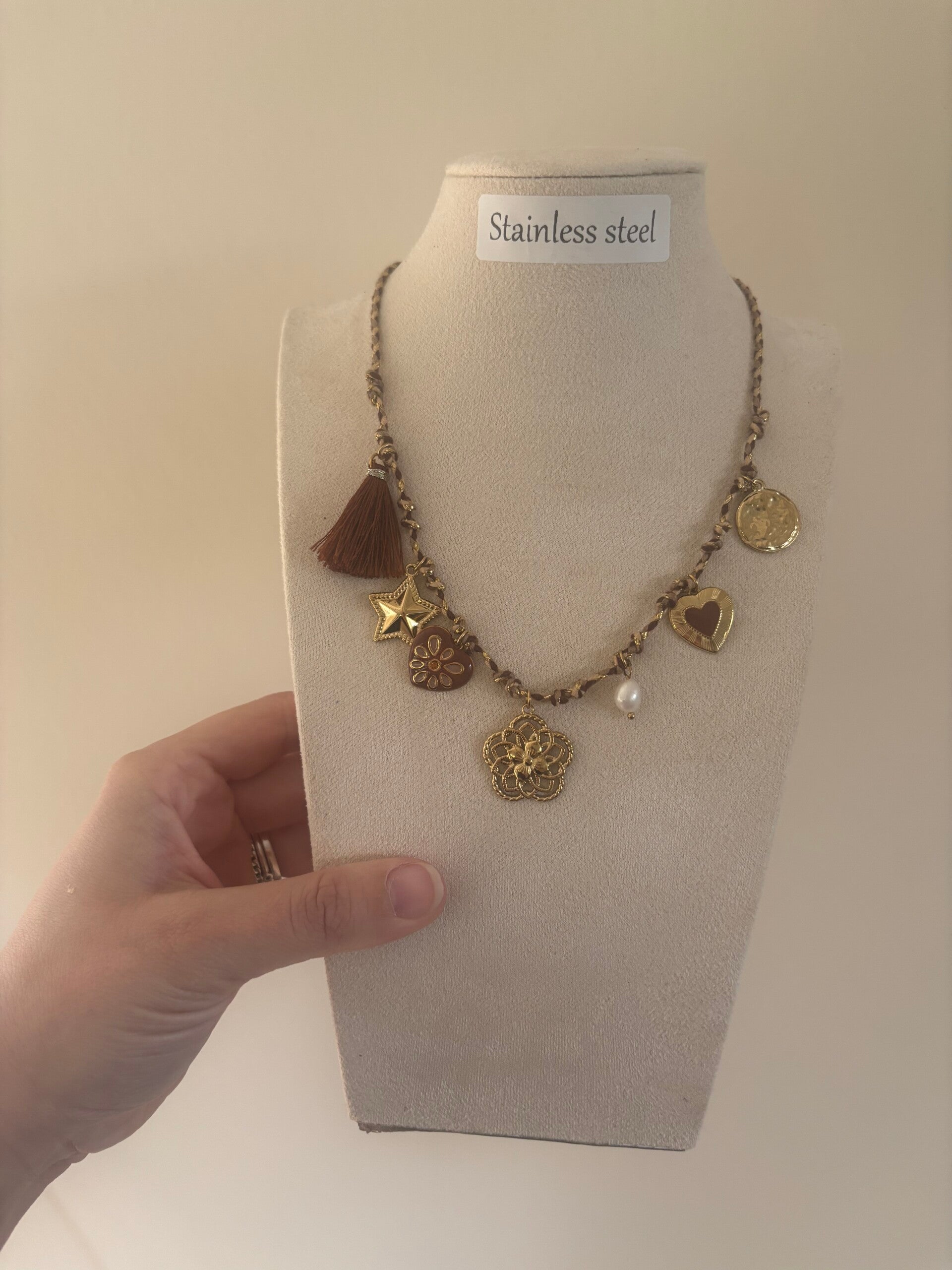 Ketting hippie brown