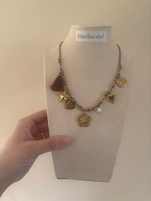 Ketting hippie brown