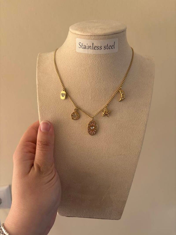 Ketting moonparty goud