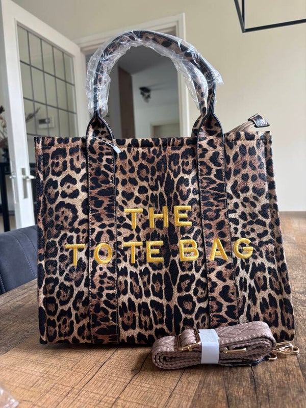 Tote bag Panter - softbrown