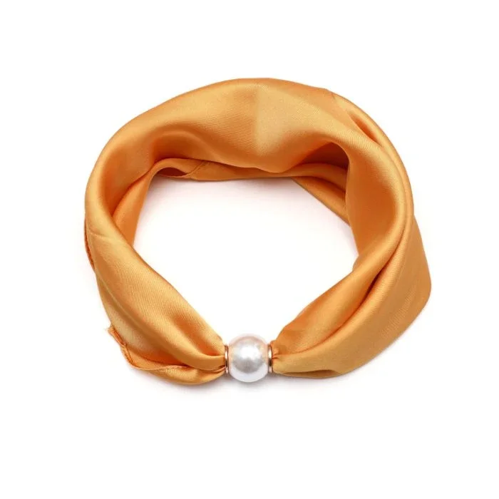 Sjaaltje met magneet sluiting - oranje