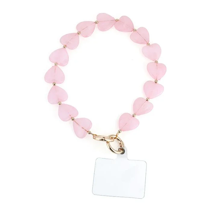 Telefoonkoord babypink
