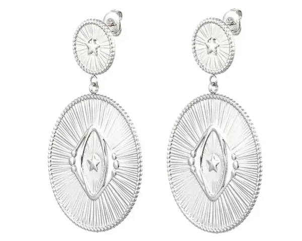 Earrings Moniek Silver