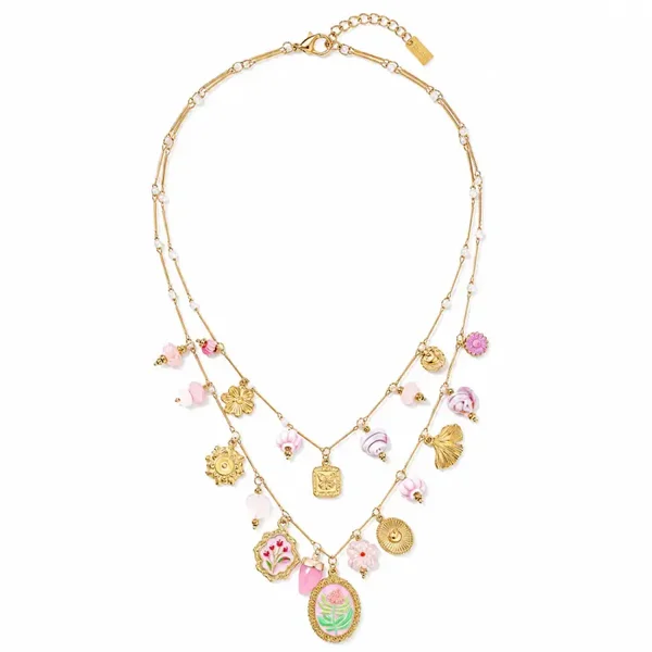 Bedelketting Double Pinky