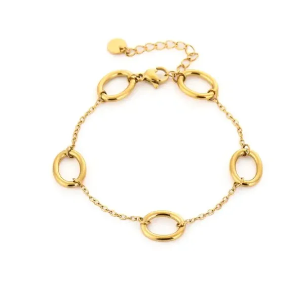 Armband cirkels goud