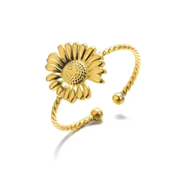 Ring small sunflower