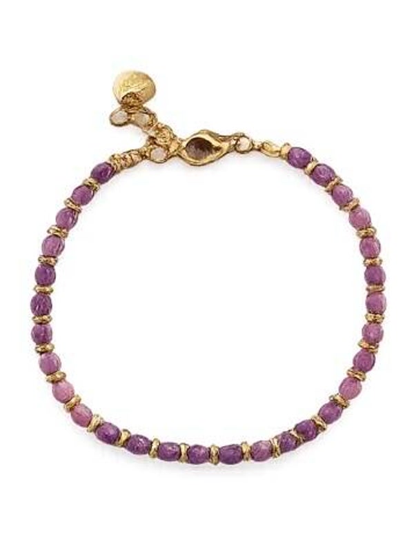 Armband Bontide edelsteen - paars