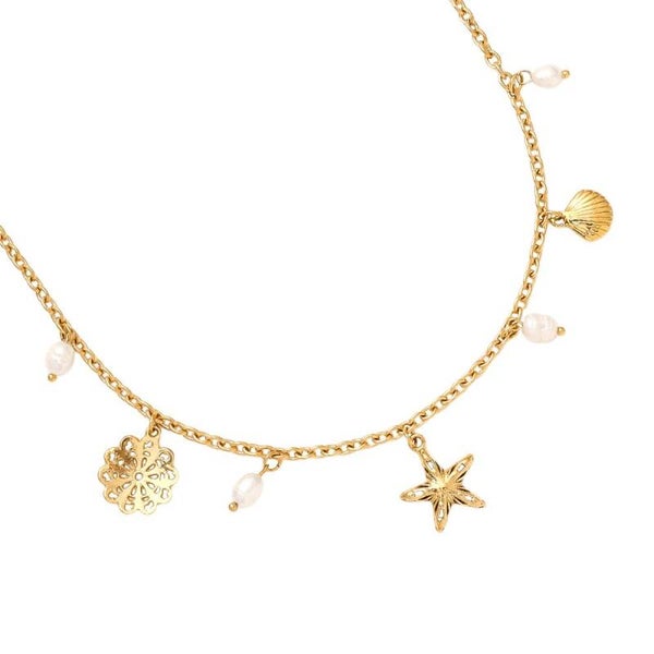 Ketting sea star charms