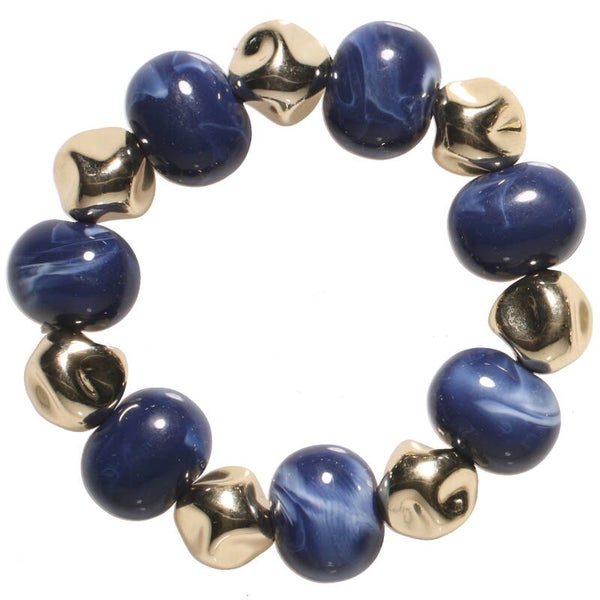 Armband bibi blauw