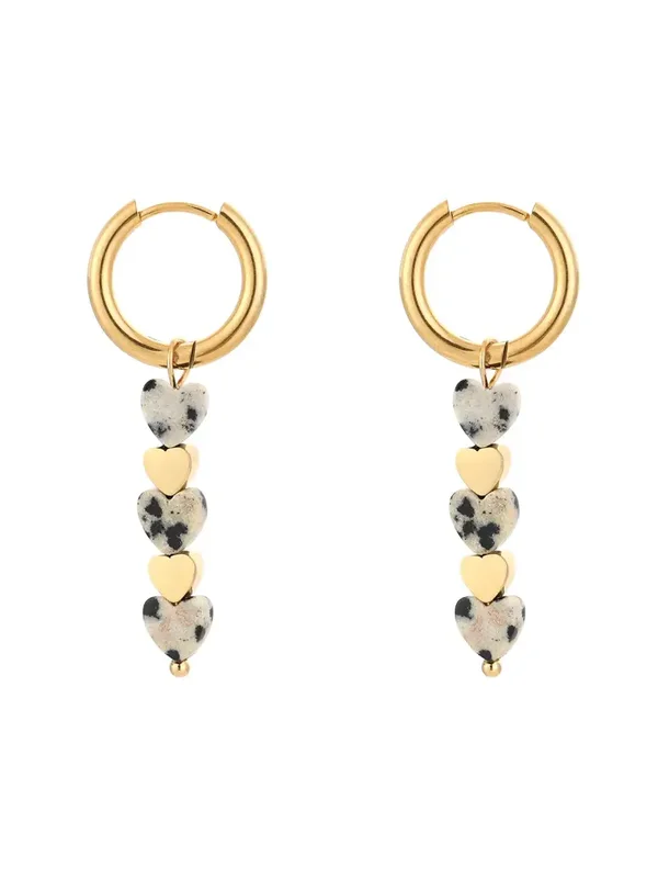 Oorbellen heartstones