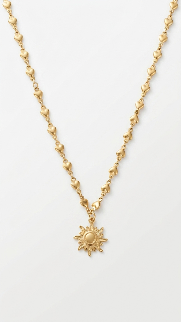 Ketting Heart Sun
