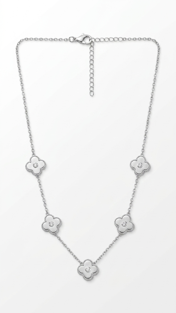 Ketting claver zilver