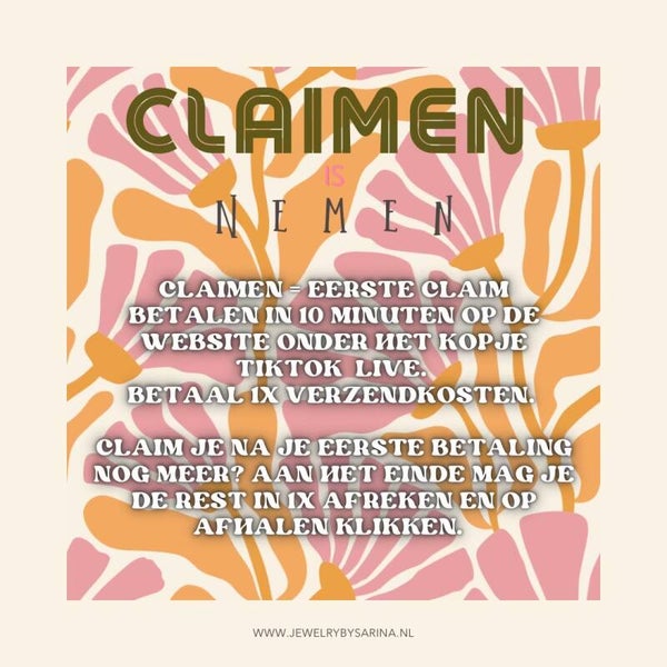 Claimen = nemen