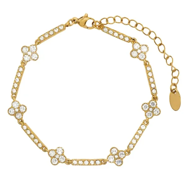 Armband lovestory goud
