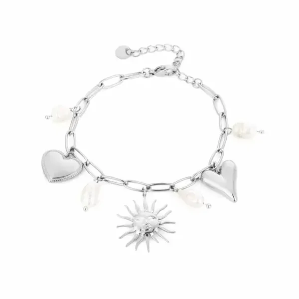 Armband bedel sunnie zilver