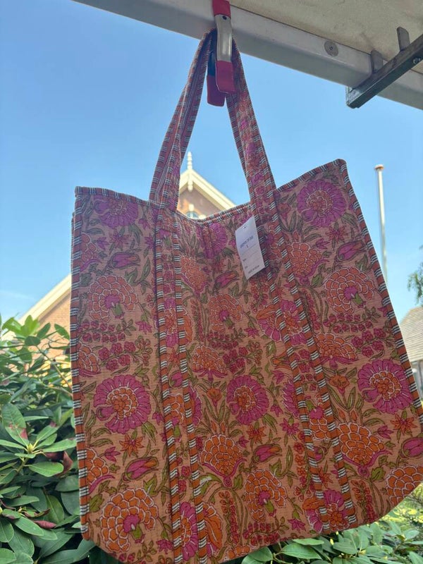 Ibiza shopper flower