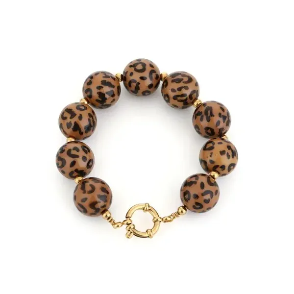 Armband panter met boei