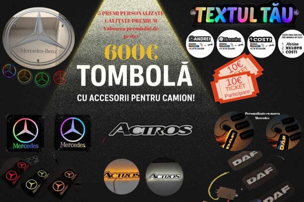 Tombola mit Premium-Zubehör für LKWs!” 🚛✨