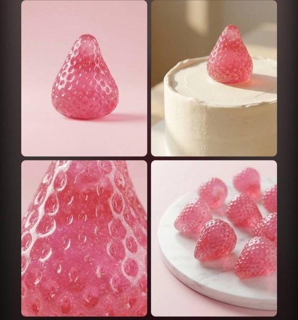 Nep Aardbeien per 4 verkocht