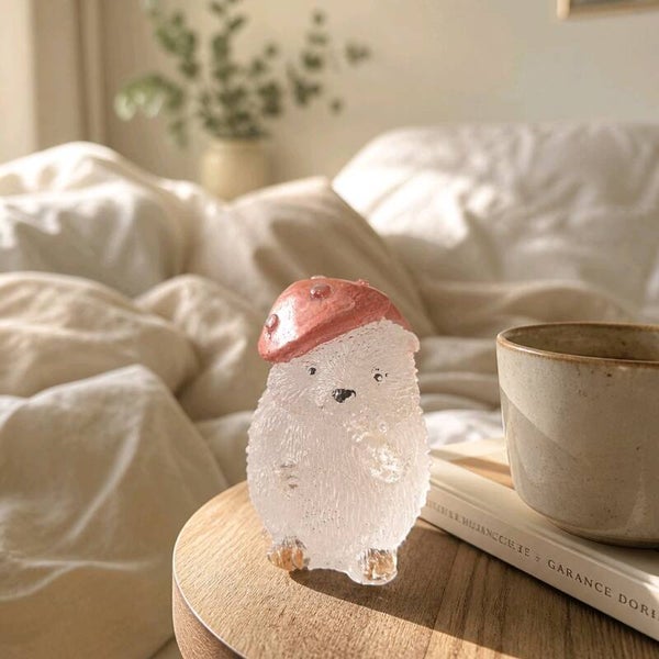 egel met muts