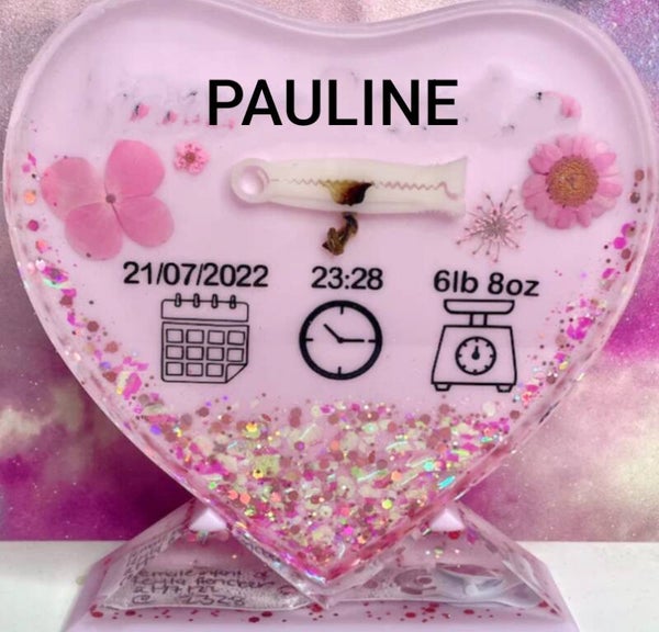 Geboorte Hart met navelstreng