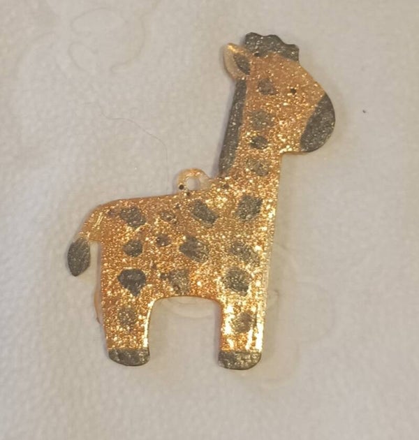 Giraffe hanger met ketting