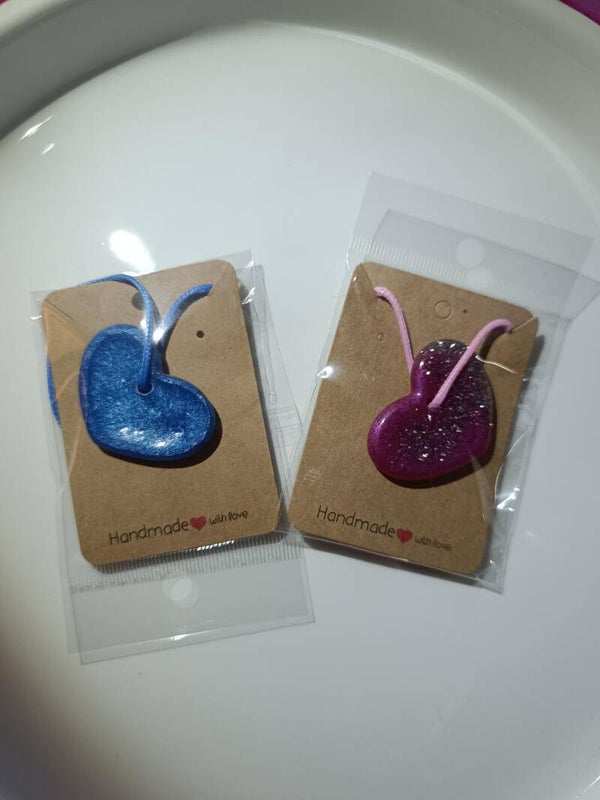 Ketting hartje Blauw